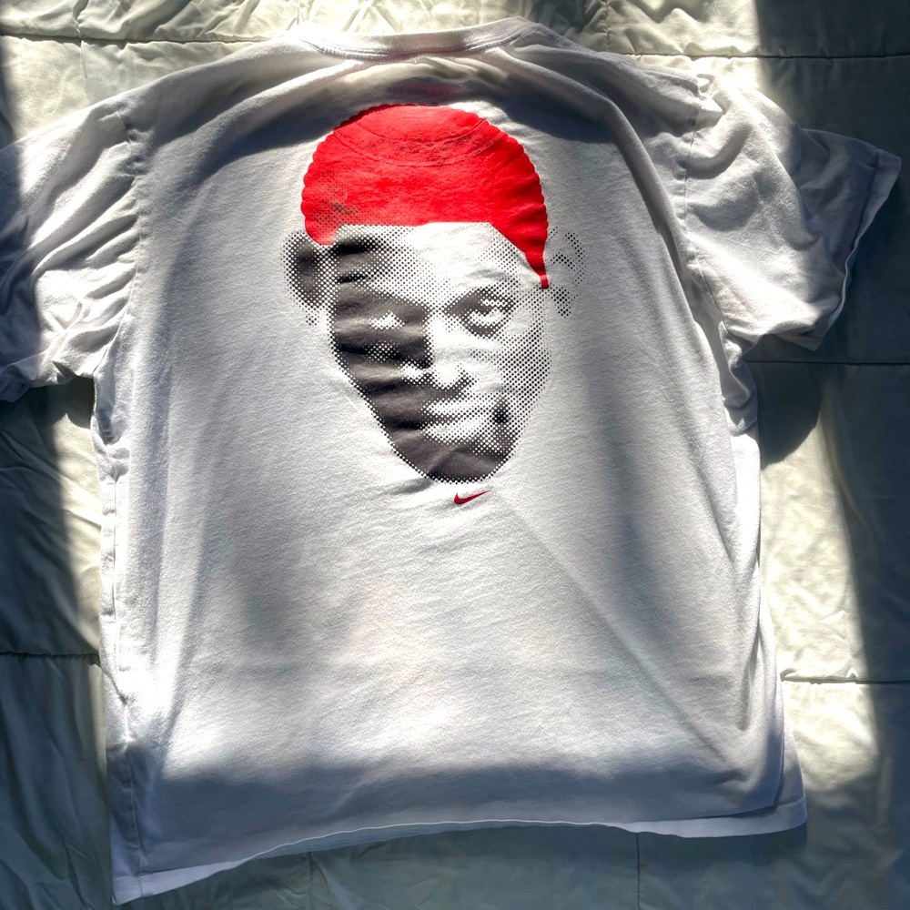 EXTREMELY RARE Dennis Rodman Red Hair Vintage Nike Tee